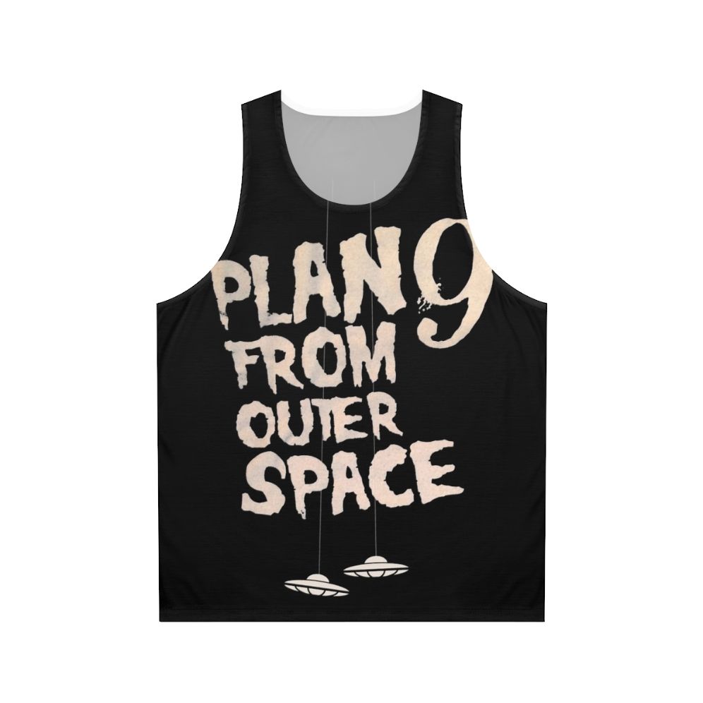 Unisex 'Plan 9 From Outer Space' Retro Cult Movie Tank Top
