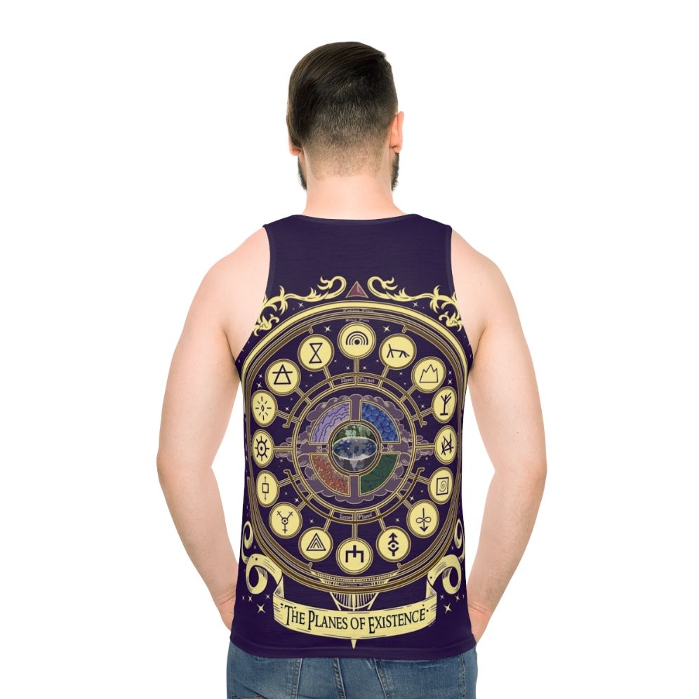Planes of existence fantasy gaming tank top