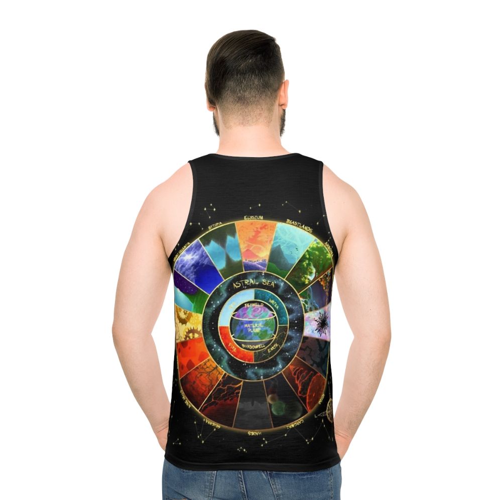 Planescape Map Unisex Tank Top