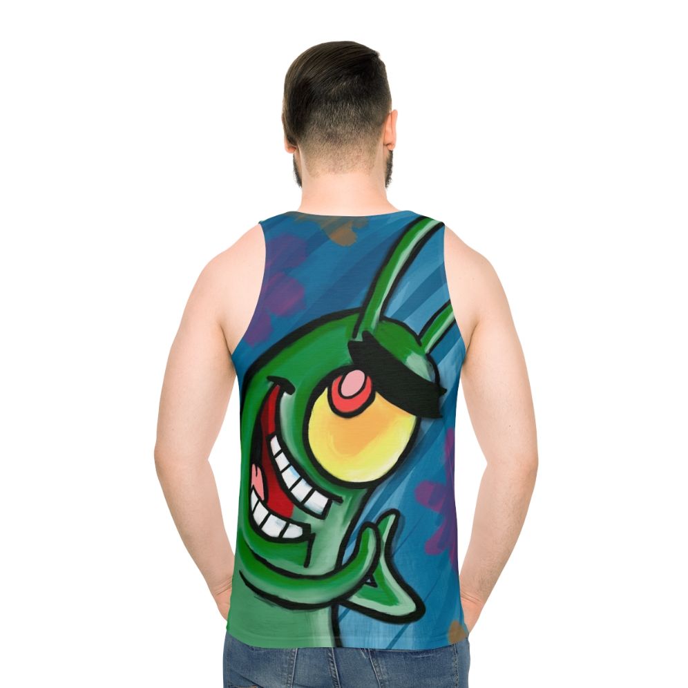 Plankton unisex tank top