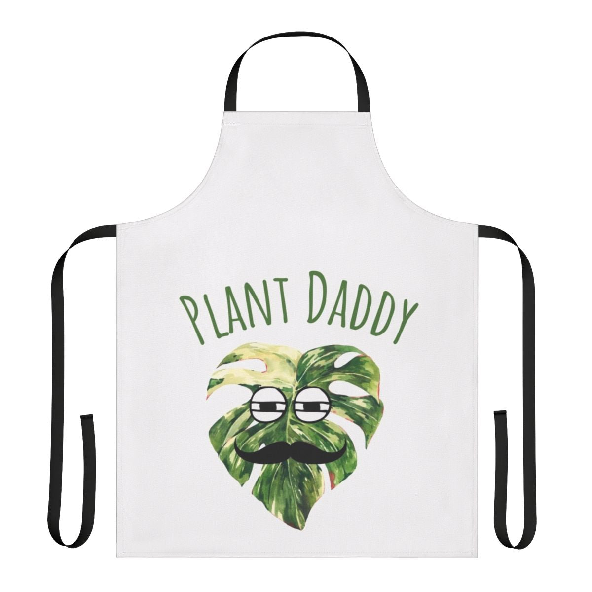 A stylish and functional apron featuring a "Plant Daddy" design, perfect for plant lovers and enthusiasts.