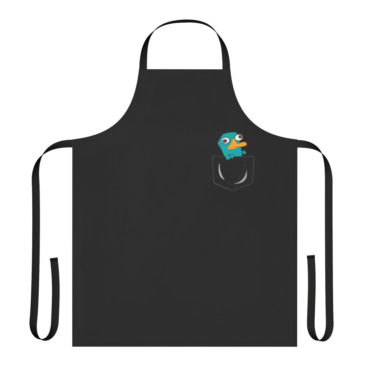 Platypus Pocket Apron - Phineas and Ferb Inspired Cartoon Character Apron