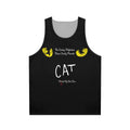 "Play That Goes Wrong" inspired unisex cat tank top
