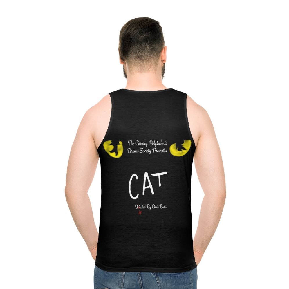 "Play That Goes Wrong" inspired unisex cat tank top