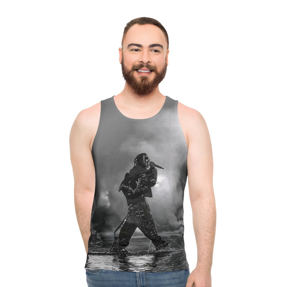Playboi Carti Unisex Black and White Tank Top