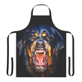 Rottweiler dog breed graphic printed on a durable kitchen apron