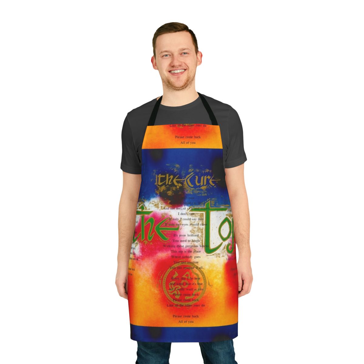 "Please Come Back Apron - Vintage Music Inspired Design"