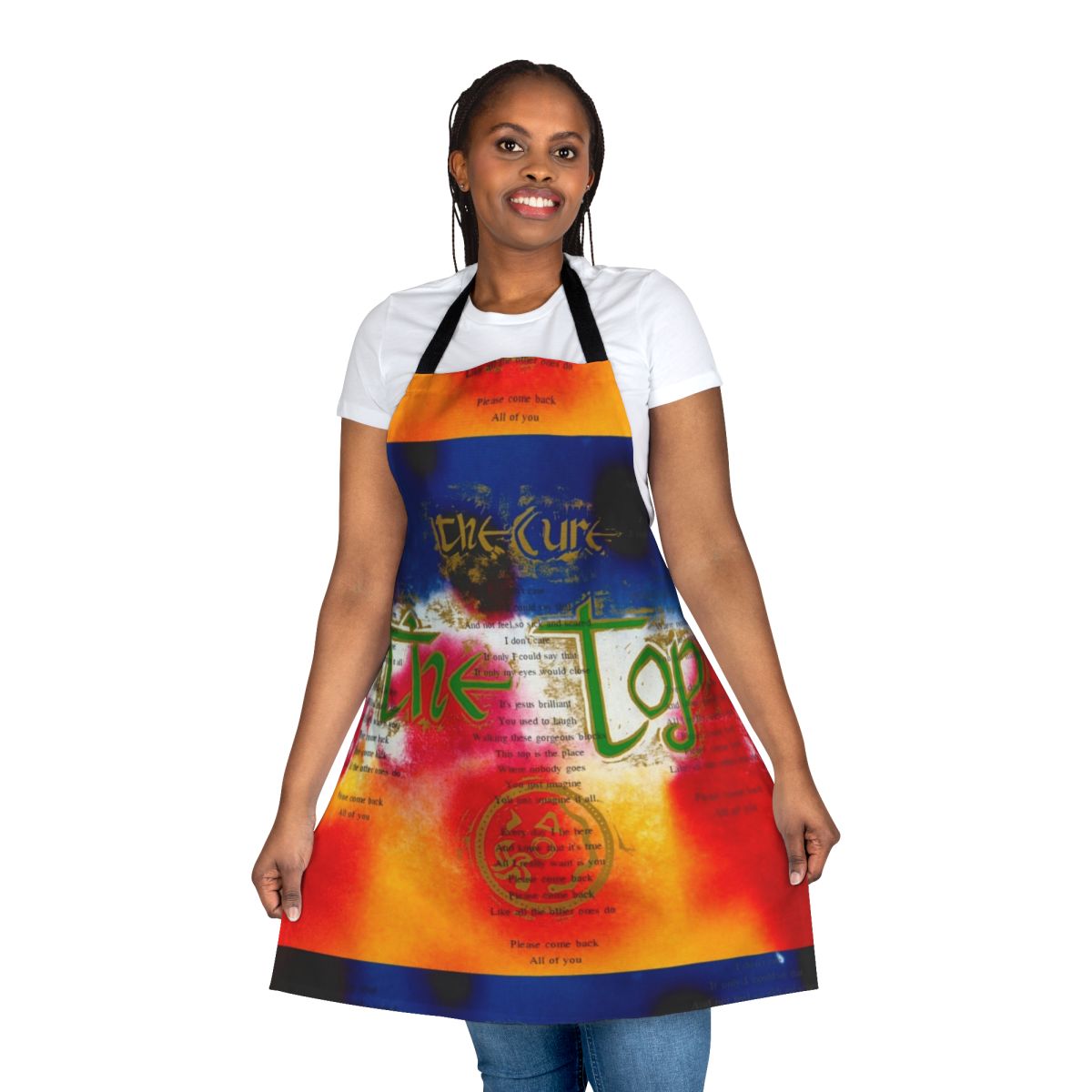 "Please Come Back Apron - Vintage Music Inspired Design"