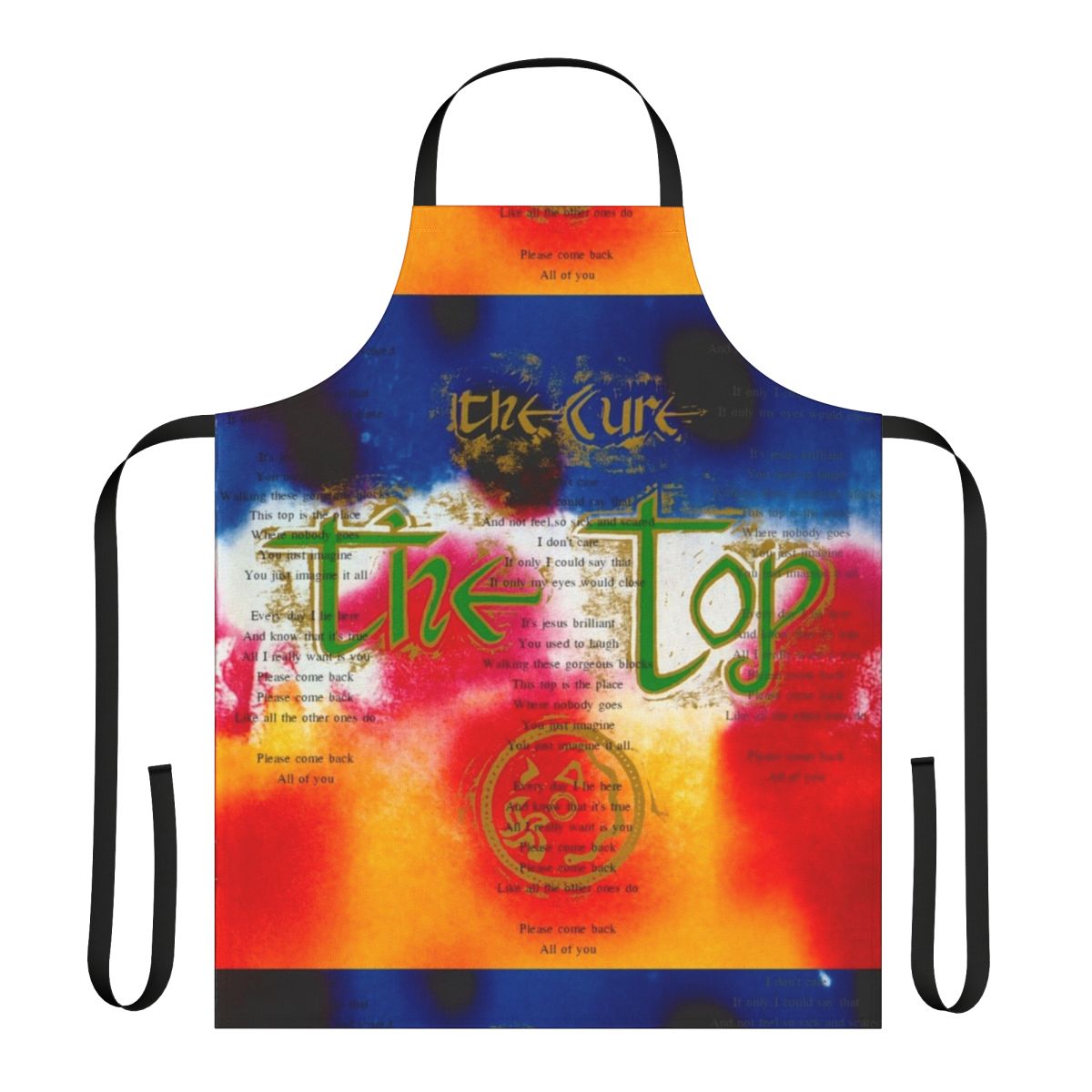 "Please Come Back Apron - Vintage Music Inspired Design"