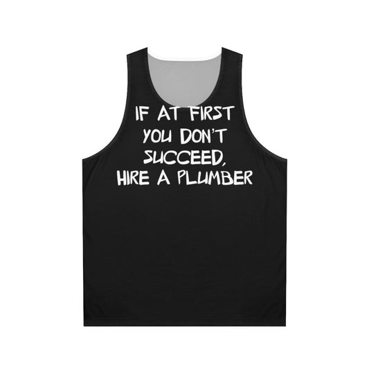 Plumber Unisex Tank Top
