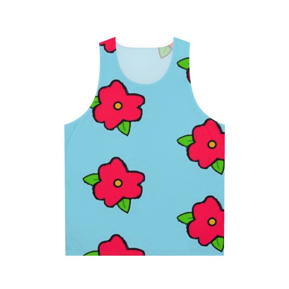 Plus size cartoon inspired graphic tank top