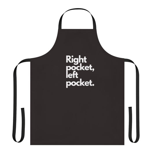 A stylish pocket apron for women who work in accounting, bookkeeping, and auditing professions.