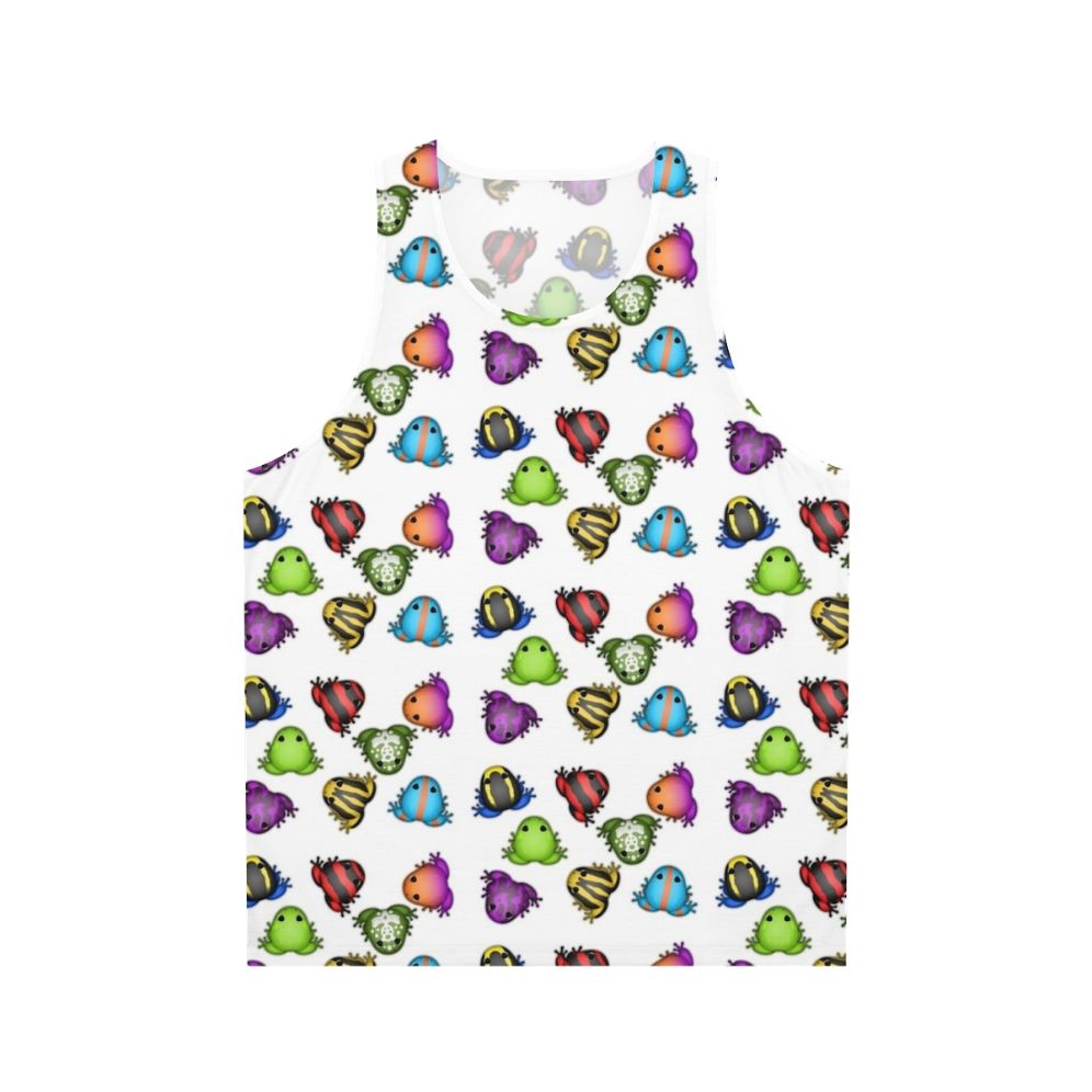 Pocket Frogs mobile game unisex tank top
