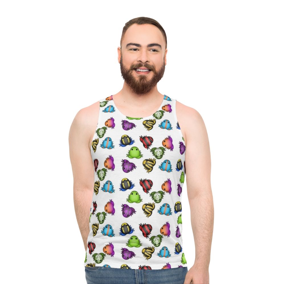 Pocket Frogs mobile game unisex tank top