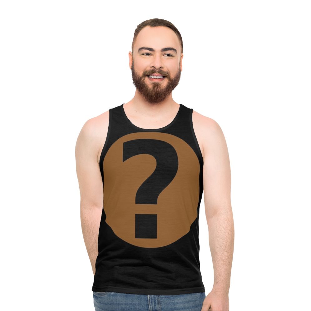 Podquiz Black Unisex Tank Top