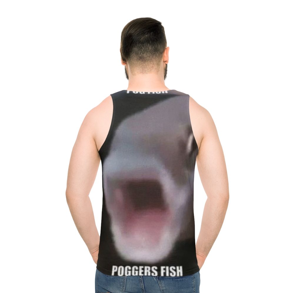 Unisex pog fish poggers fish tank top