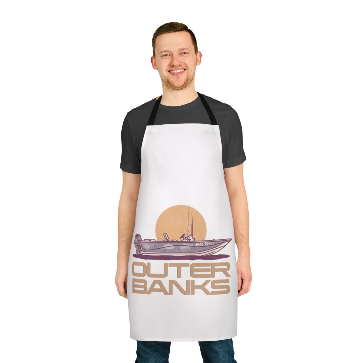 Pogue Life Outer Banks Inspired Apron featuring the Pogues characters