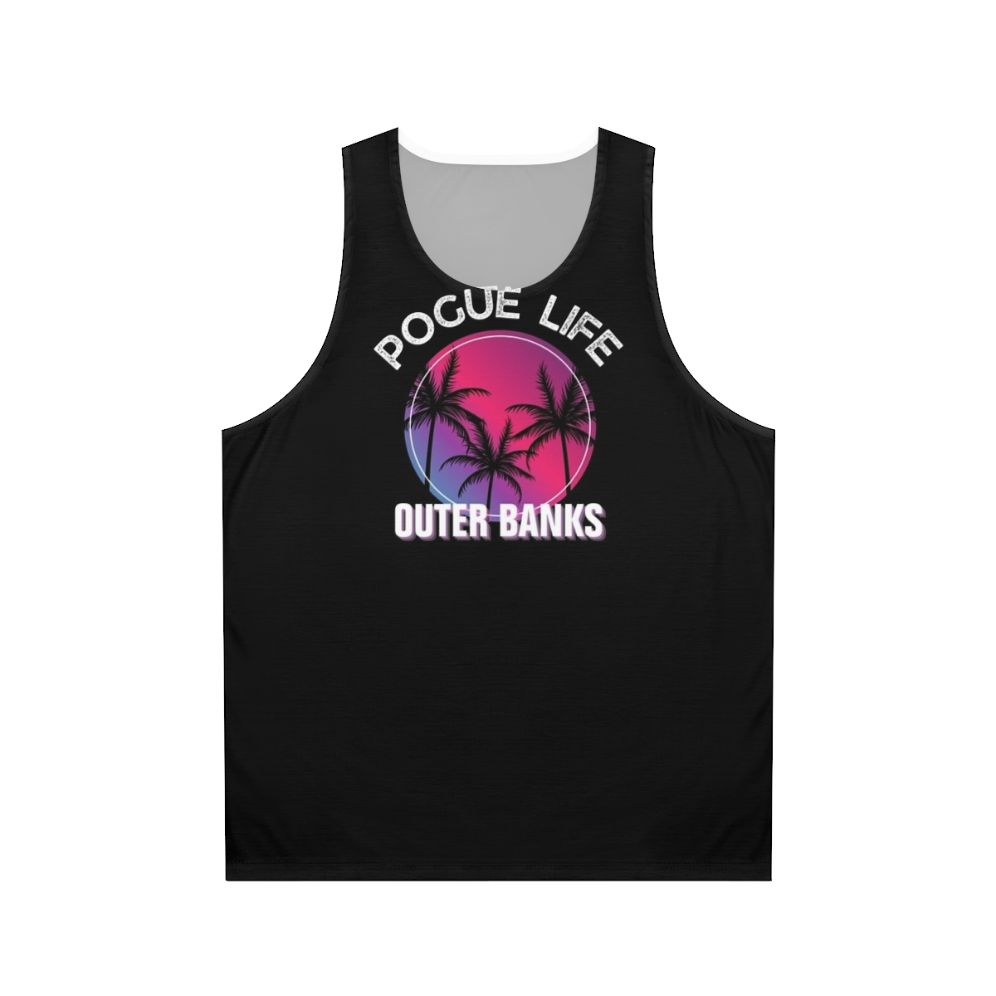 Pogue Life Unisex Sunset Design Tank Top