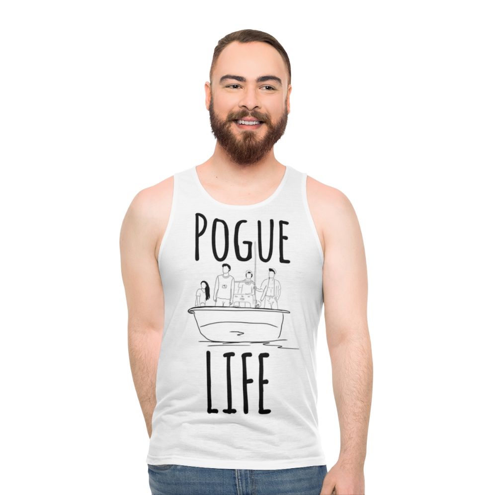Pogue Life Unisex Tank Top with Coastal Living Design