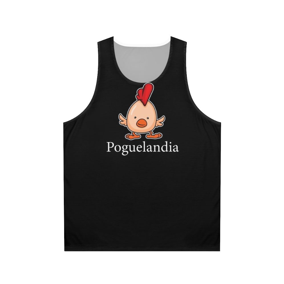 Poguelandia Flag Unisex Tank Top