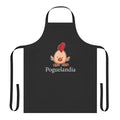 Poguelandia-inspired apron with a trippy chicken flag design