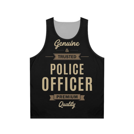 Police Officer Unisex Tank Top 2