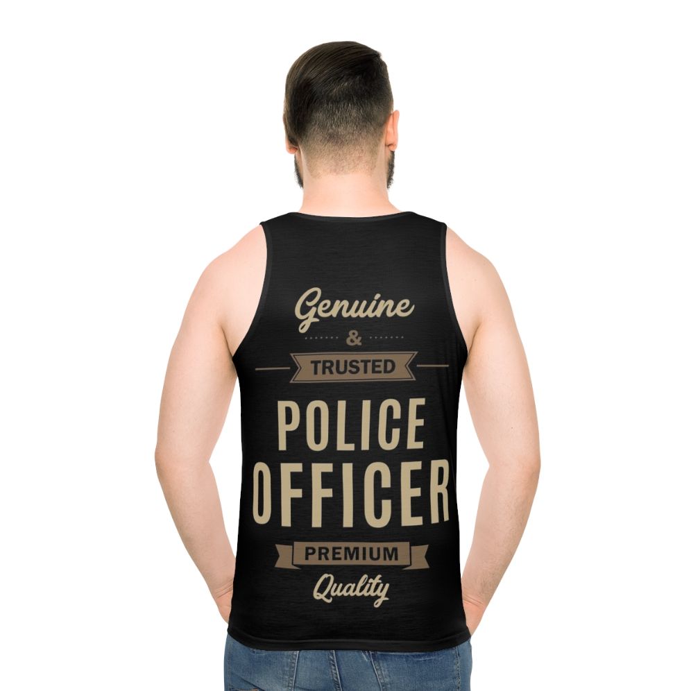 Police Officer Unisex Tank Top 2