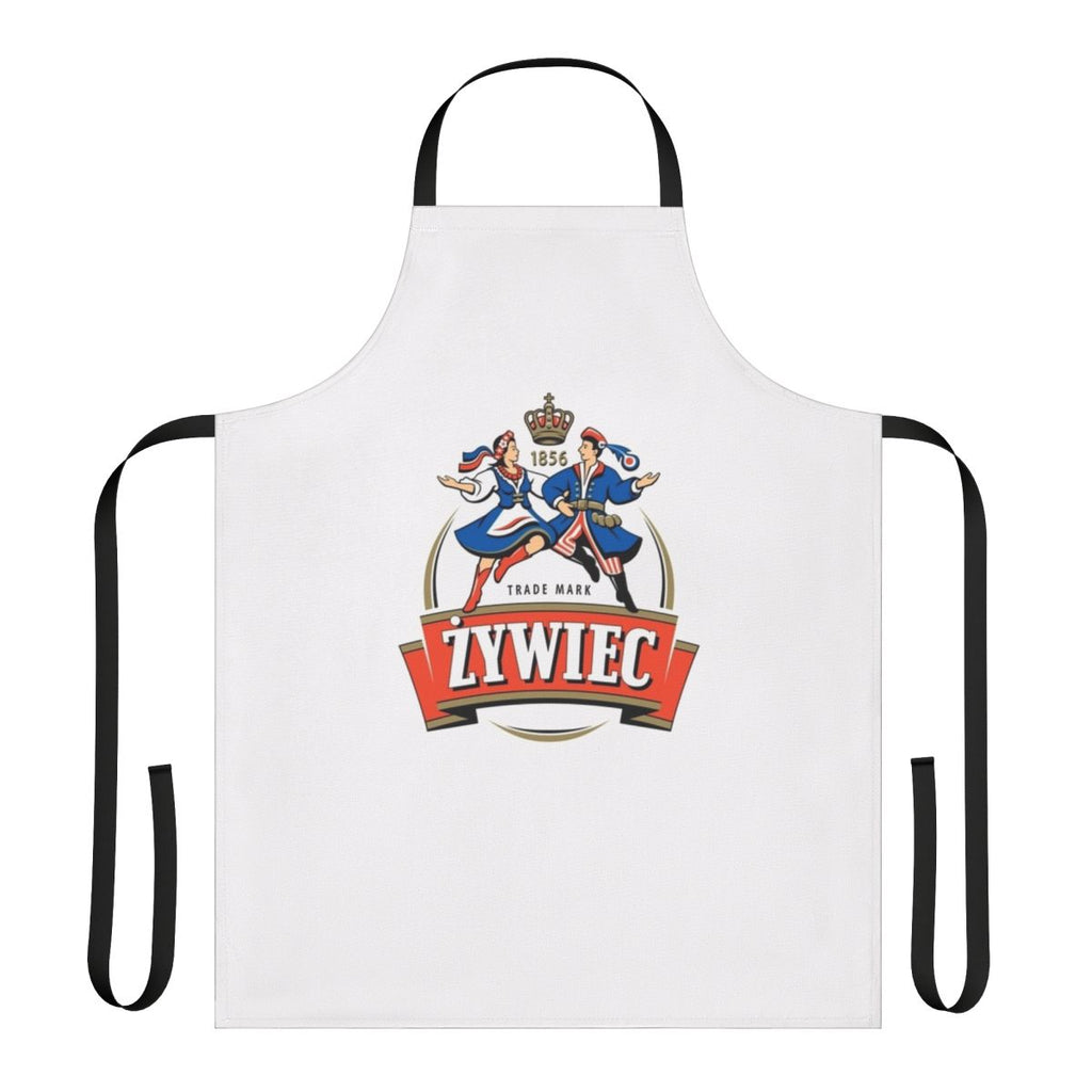 Polish apron featuring the Zywiec Polska beer logo and coat of arms