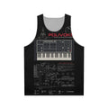 Polivoks Synth Tank Top with Electronic Music Inspired Design