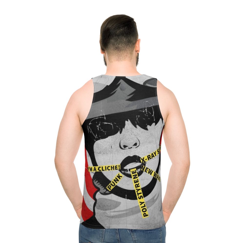Punk women's tank top featuring punk rock icon Poly Styrene of X-Ray Spex