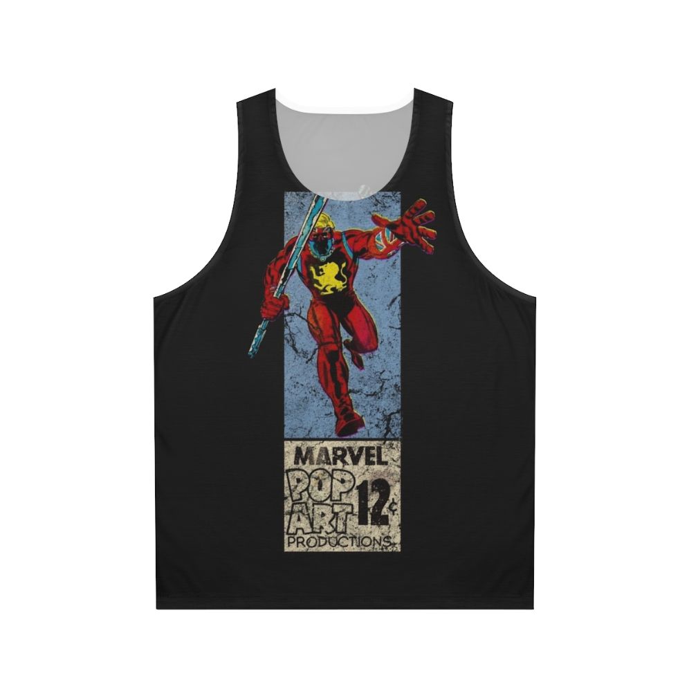 Pop Art Britain Superhero Retro Tank Top
