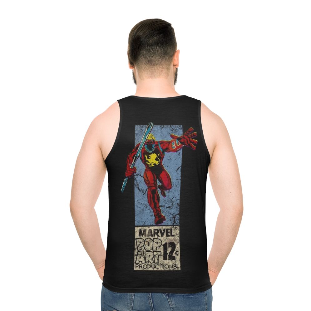 Pop Art Britain Superhero Retro Tank Top