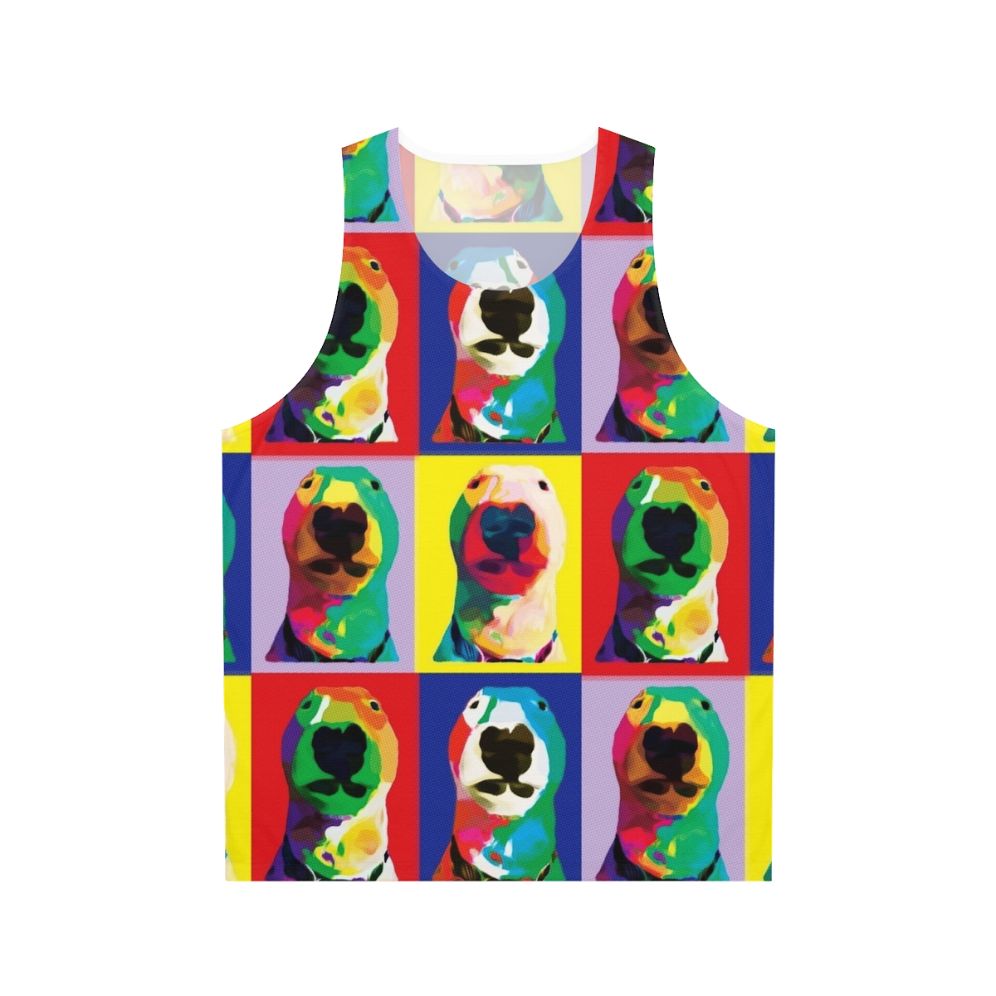 Pop Art Bull Terrier Unisex Tank Top