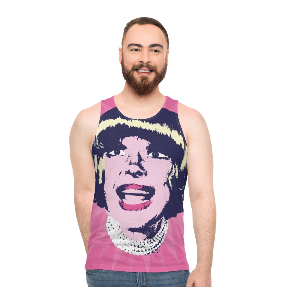 Pop Art Tribute Unisex Carol Channing Tank Top