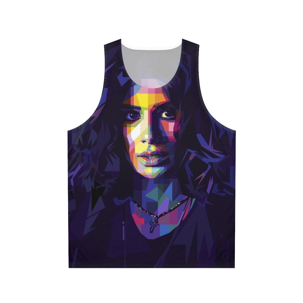 Pop Art Unisex Tank Top featuring Diane Guerrero as Crazy Jane from Doom Patrol TV Series