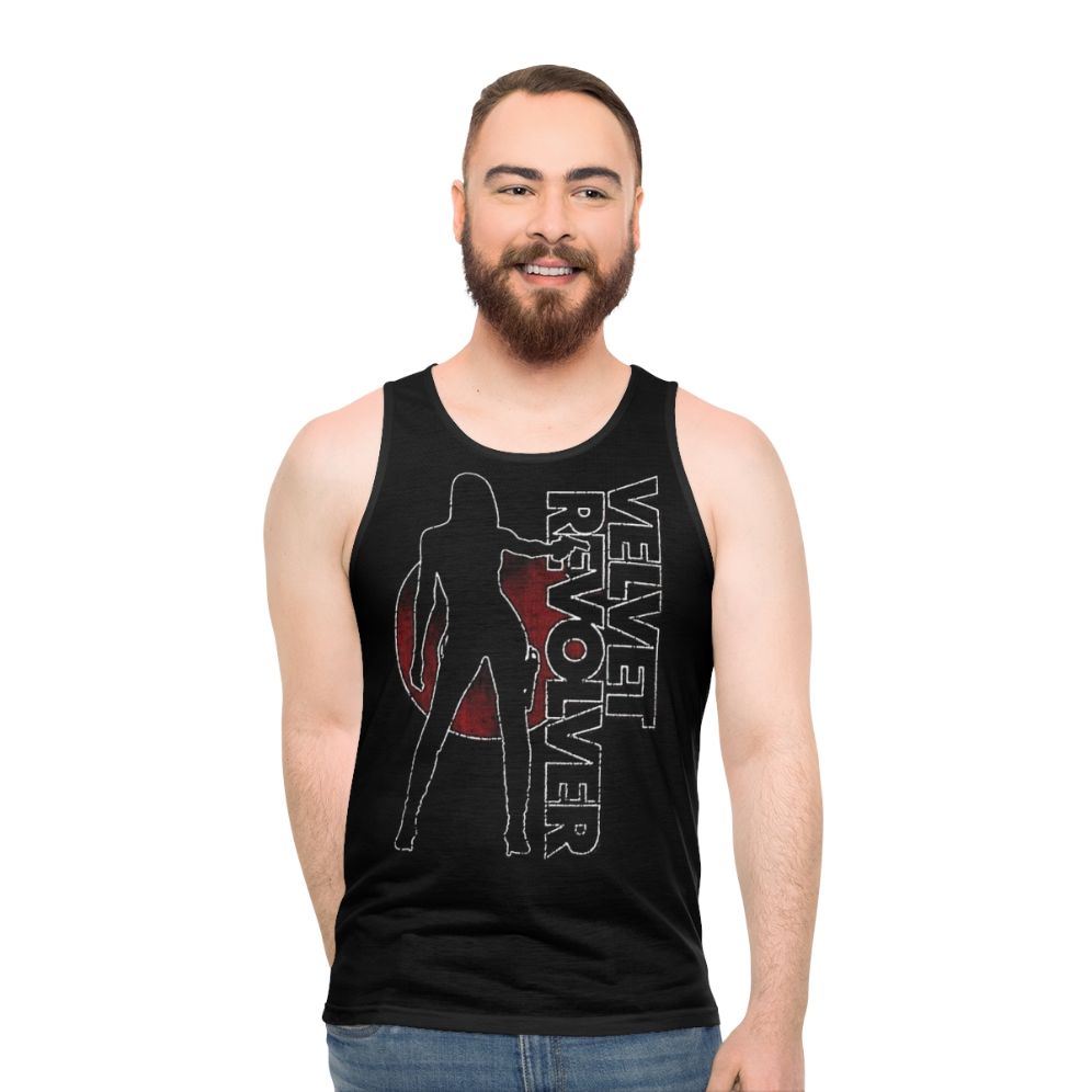 Unisex pop rock band tank top
