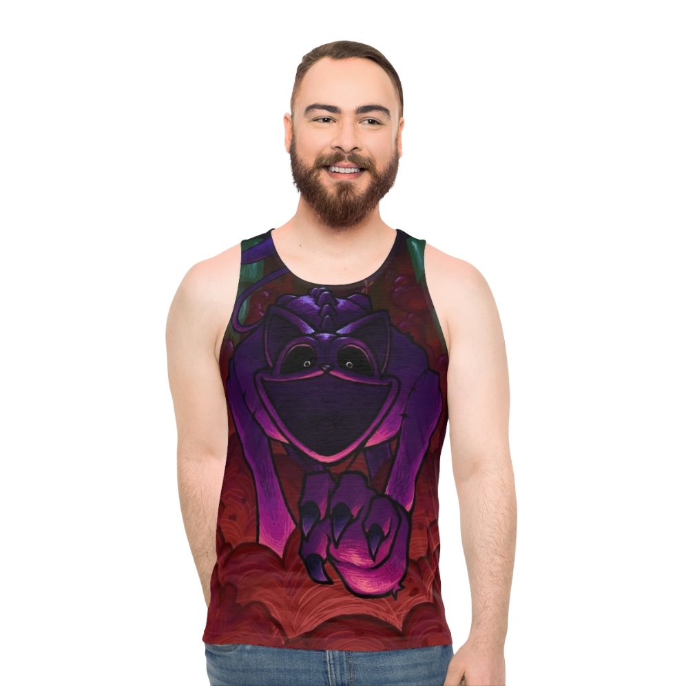 Poppy Playtime Catnap Fanart Unisex Tank Top