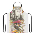 Pork Soda themed apron with pineapple design, inspired by the band Glass Animals