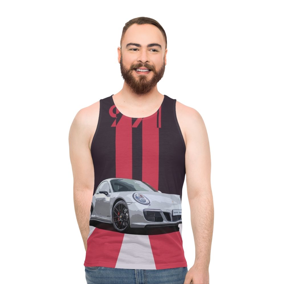 Porsche 991 Unisex Tank Top