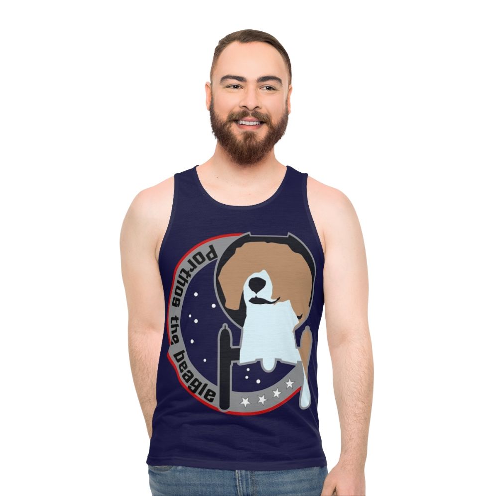 Porthos Star Trek Enterprise Unisex Tank Top