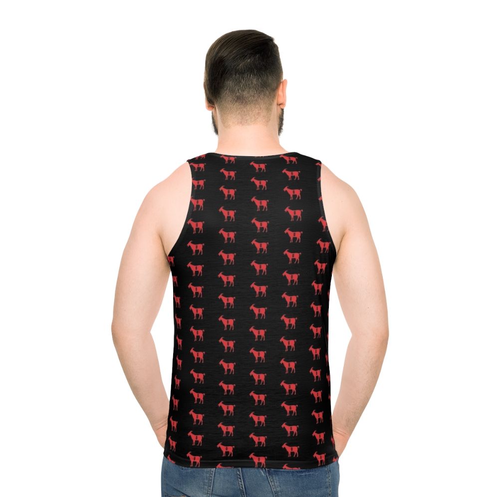 Portland Goat 0 Unisex Basketball Tank Top