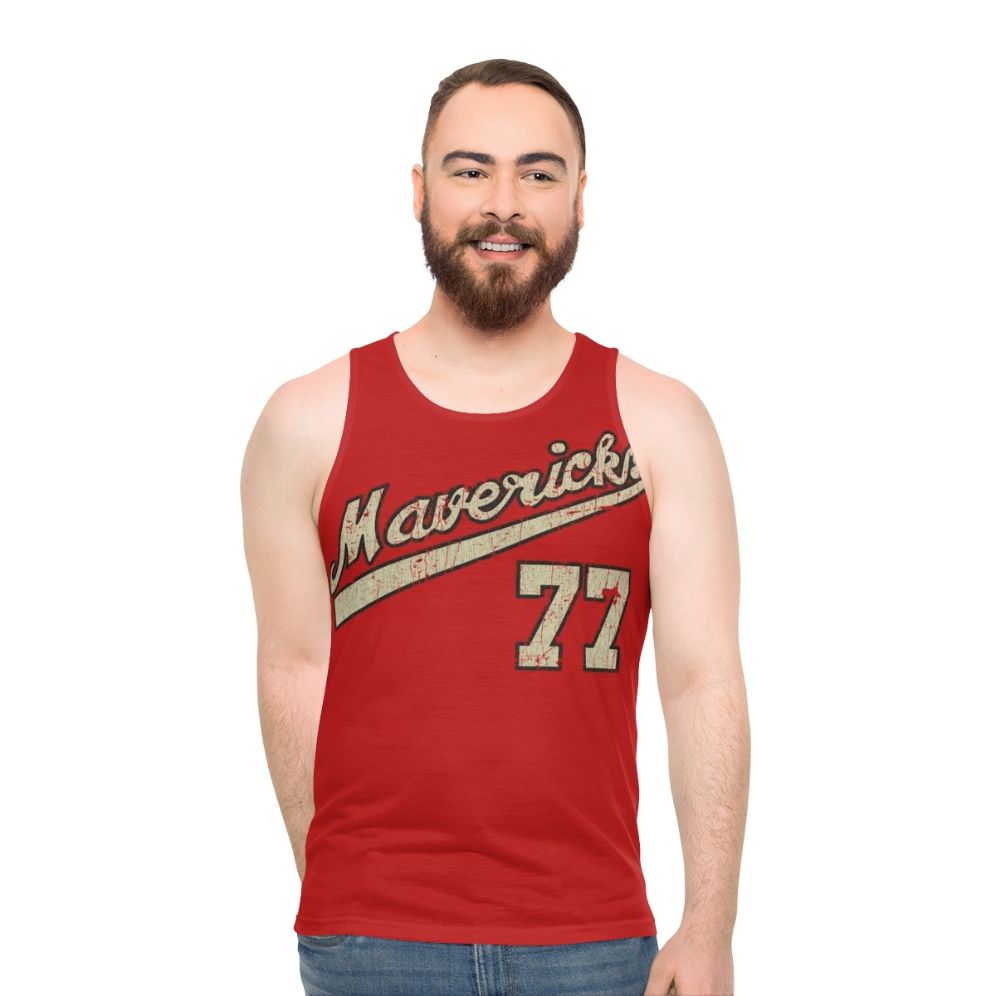 Vintage Portland Mavericks Unisex Baseball Tank Top