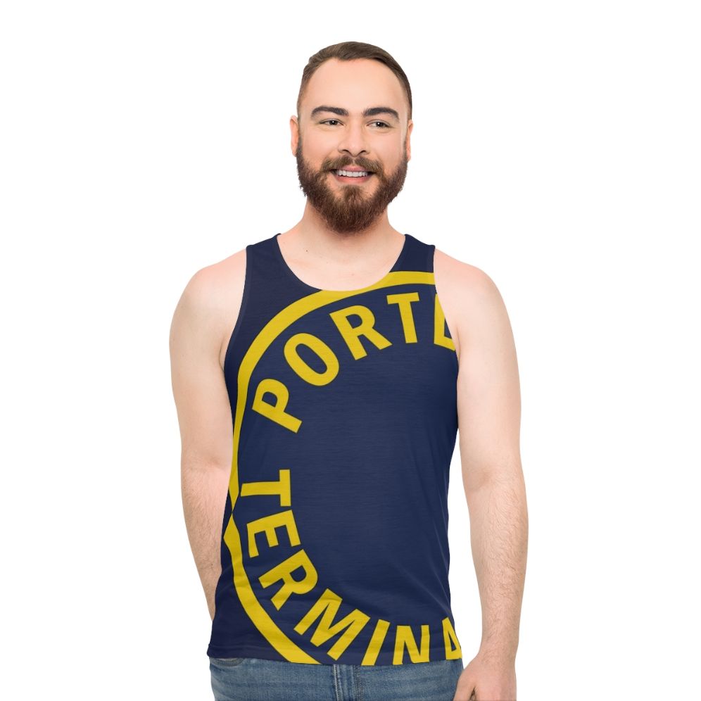 Portland Terminal Railroad Vintage Unisex Tank Top