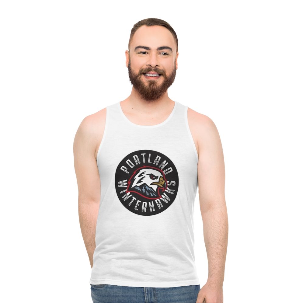 Portland Winterhawks Unisex Hockey Tank Top