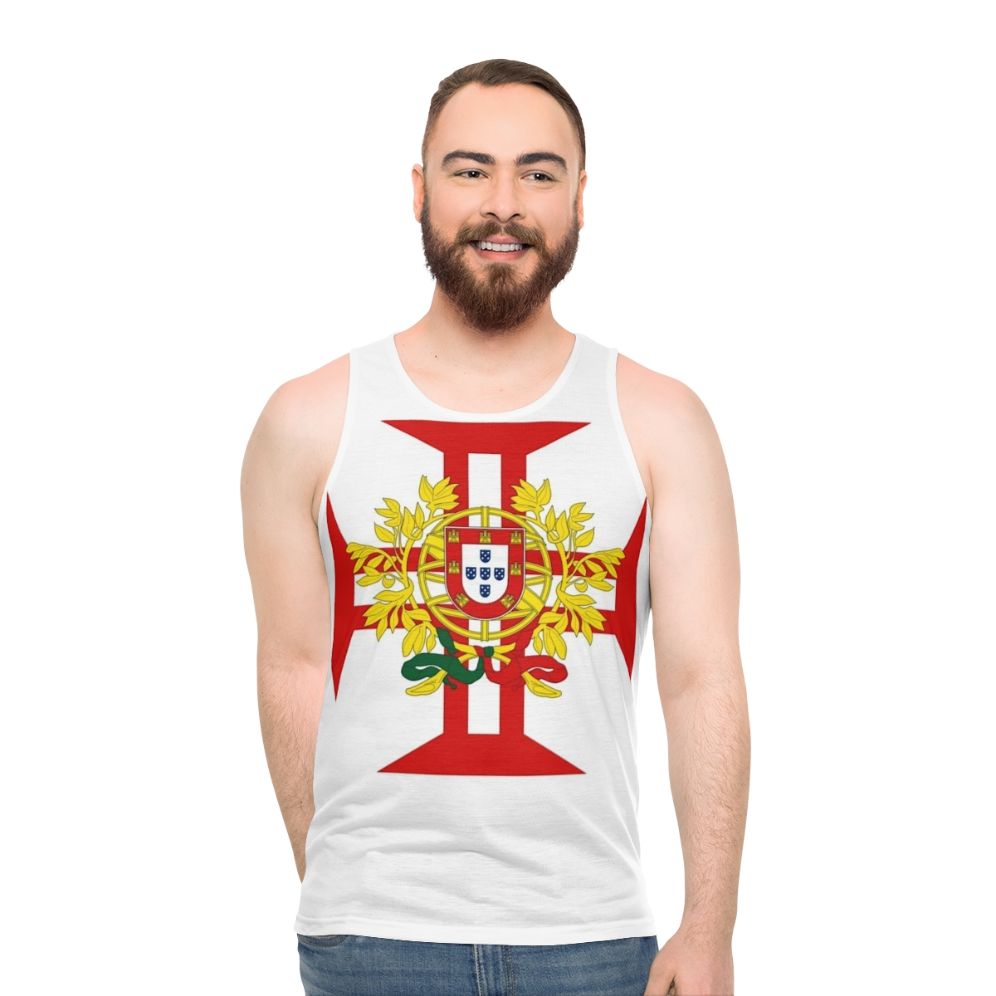 Portuguese Templar Cross Unisex Tank Top