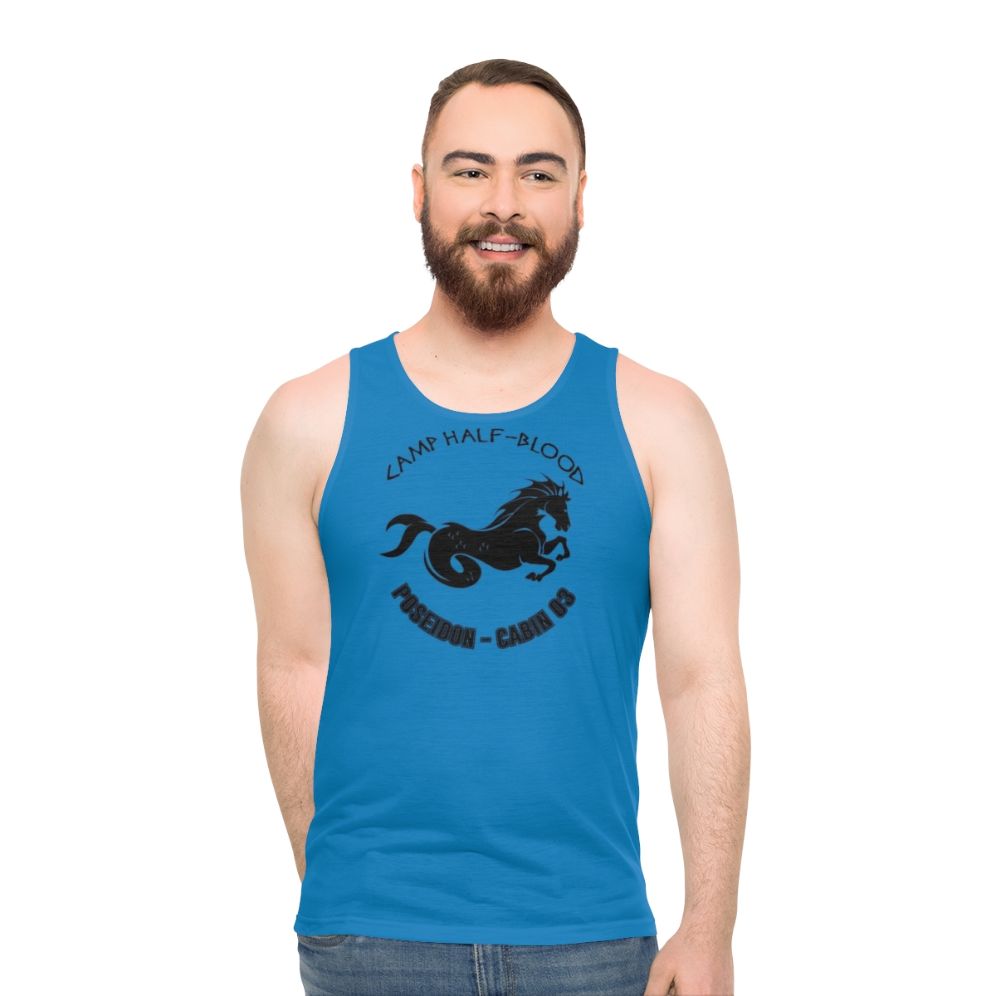 Poseidon Unisex Greek Mythology Tank Top