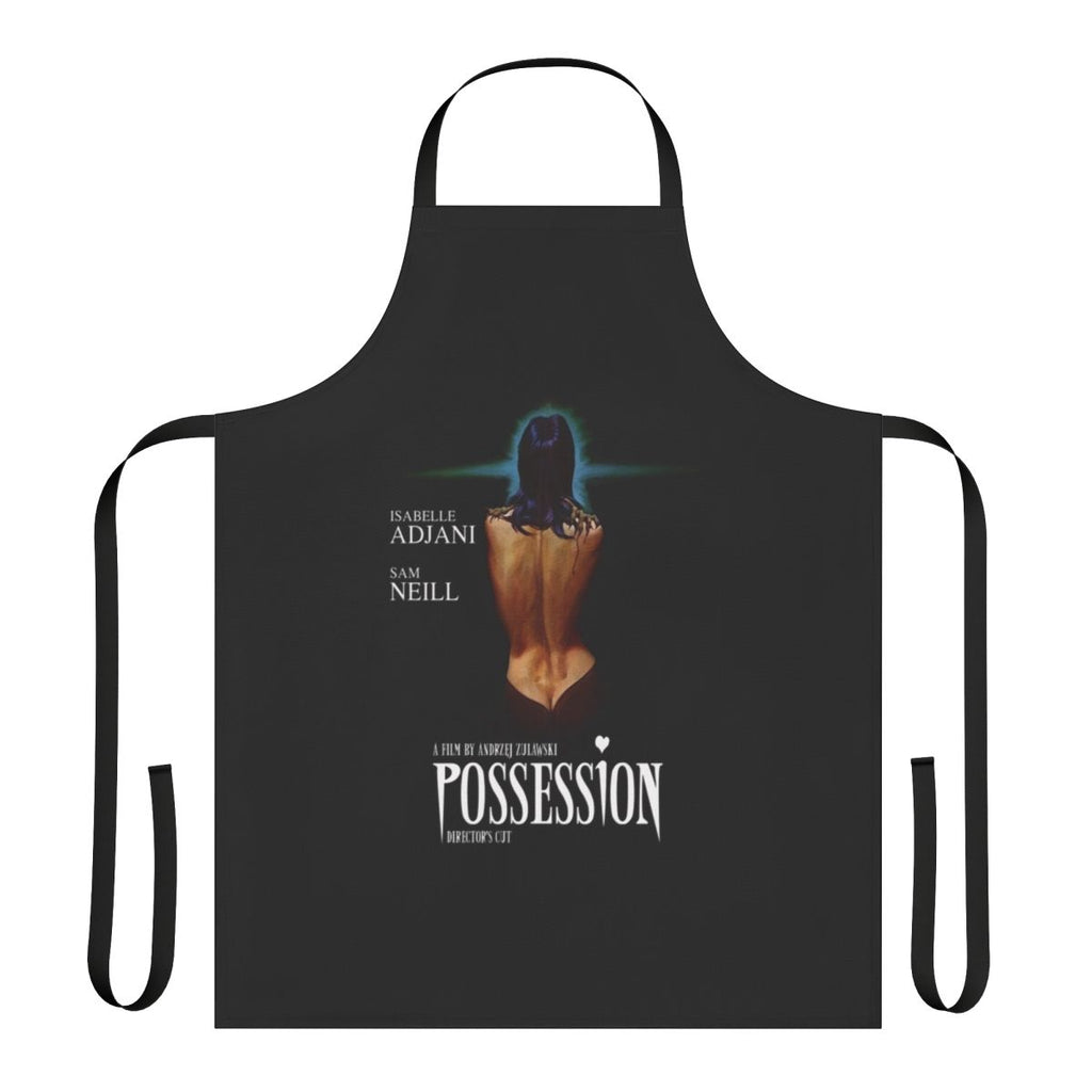 Apron featuring the iconic poster art from the 1981 cult horror film "Possession" directed by Andrzej Zulawski.