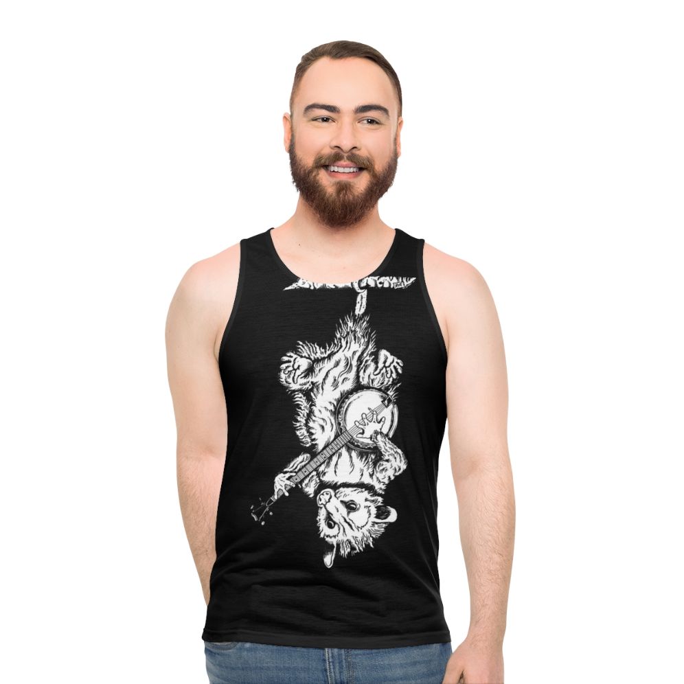 Possum Banjo Unisex Bluegrass Music Tank Top