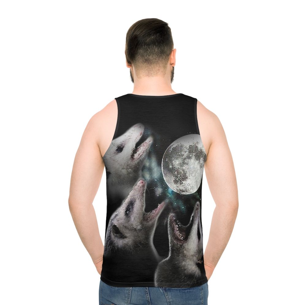 Possum Moon Unisex Howling Funny Tank Top