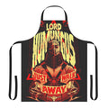 "Post-Apocalyptic Road Warrior Inspired Apron for Cooking and Grilling"